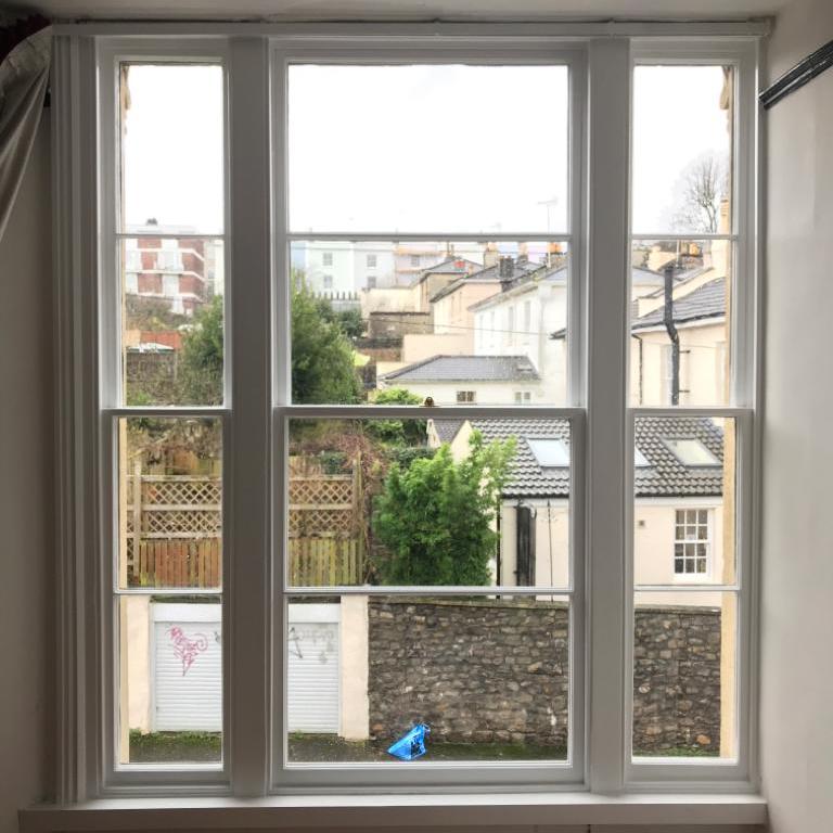Replacement sash windows by New Life Sash Window Co in Bristol